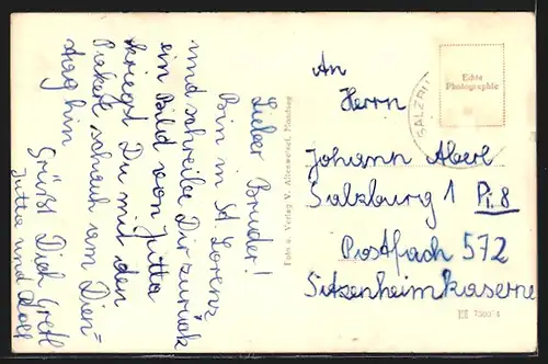 AK Mondsee, Marktplatz