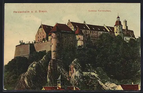 AK Heidenheim a. B., Schloss Hellenstein