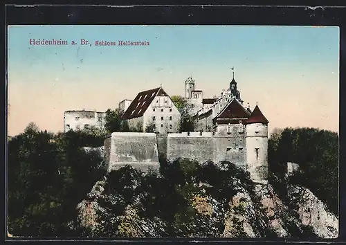AK Heidenheim a. B., Schloss Hellenstein