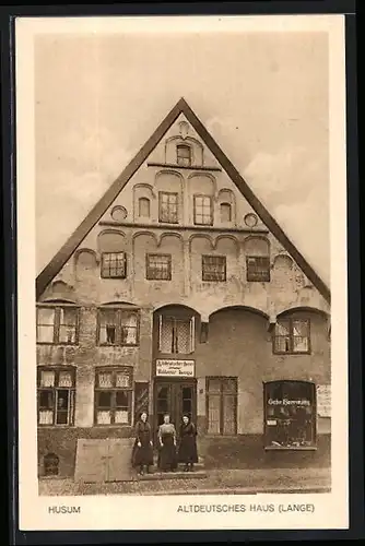 AK Husum, Altdeutsches Haus Lange