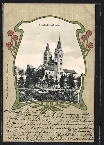 AK München, Maximilianskirche