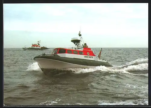 AK Seenot-Rettungsboot der 9 m-Klasse Wilhelm Hübotter in Fahrt
