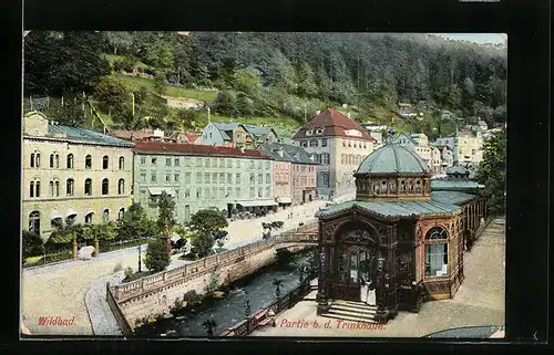 AK Wildbad, Partie an der Trinkhalle