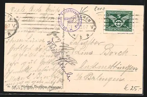 AK München, Deutsches Museum