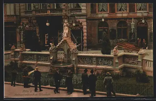 AK Köln a. Rh., Der Heinzelmännchen-Brunnen