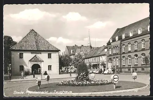 AK Stade, Pferdemarkt u. Zeughaus