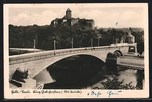 AK Halle /Saale, Burg Giebichenstein