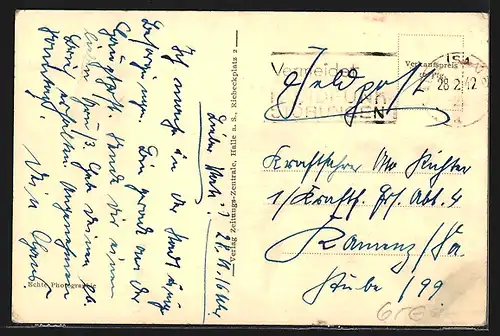 AK Halle /Saale, Burg Giebichenstein