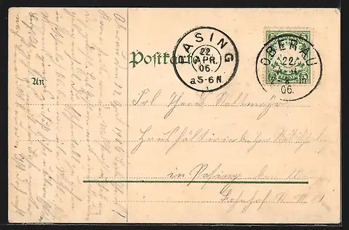 AK Ettal, Ortsansicht, Gnadenbild Mutter Gottes von Ettal