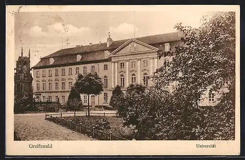 AK Greifswald, Die Universität