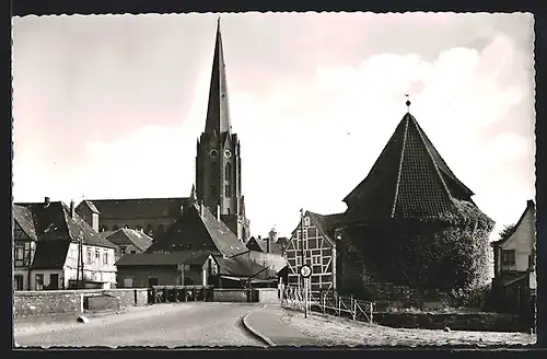 AK Buxtehude, St. Petrikirche und Zwinger