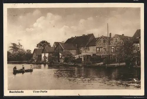 AK Buxtehude, Viver-Partie mit Ruderboot