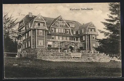AK Ilmenau, Kurhaus Gabelbach