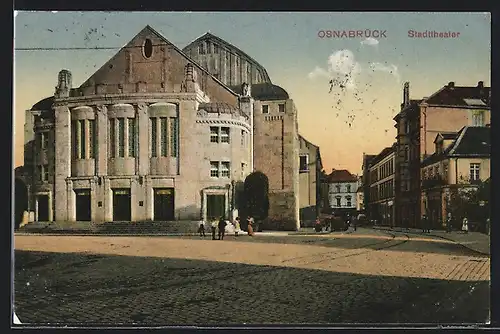 AK Osnabrück, Partie am Stadttheater