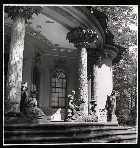 Fotografie Frankl, Berlin, Ansicht Potsdam, der Japanische Tempel im Schlosspark Sanssouci