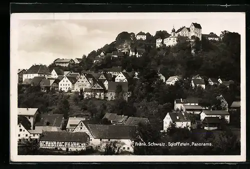 AK Egloffstein, Ortsansicht aus der Vogelschau