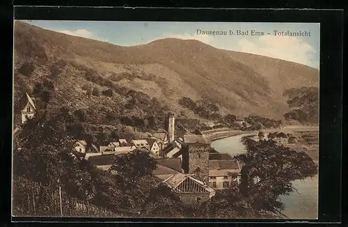 AK Dausenau b. Bad Ems, Totalansicht