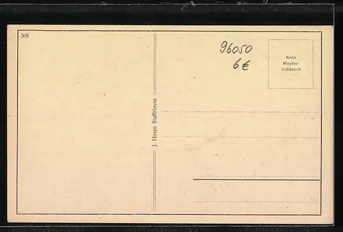 AK Bamberg, Teilansicht mit Flusspartie