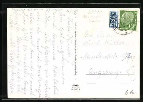 AK Bad Gögging b. Neustadt, Schwefel- und Moorbad Trajanbad, Ortspartie, Uferpartie