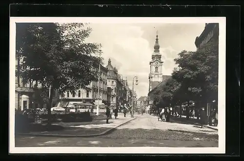 AK Graz, Bismarkplatz & Herrengasse