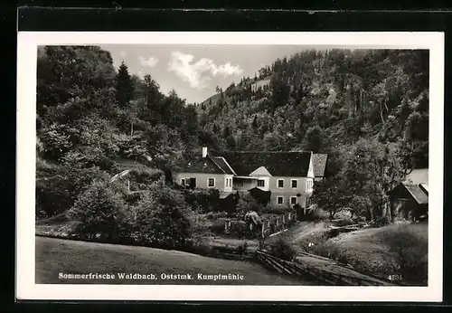 AK Waldbach-Mönichwald, Sommerfrische Kumpfmühle