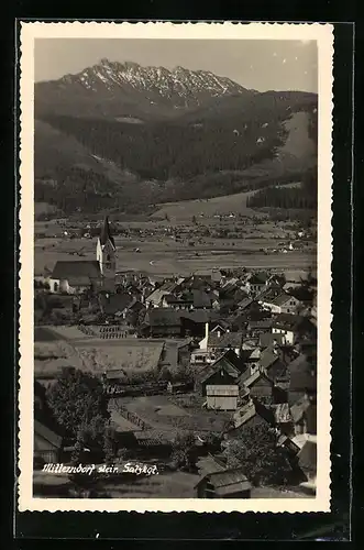 AK Mitterndorf, Gesamtansicht aus der Vogelschau