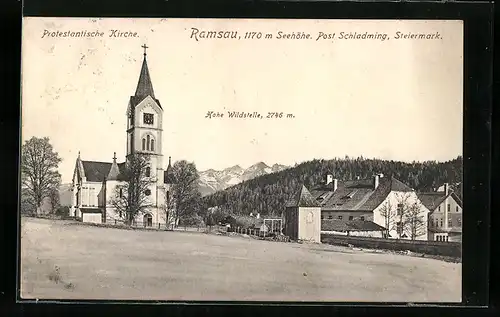 AK Ramsau, Protestantische Kirche, Hohe Wildstelle