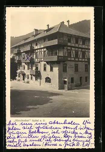 AK Spital a. S., Hotel Hirschenhof