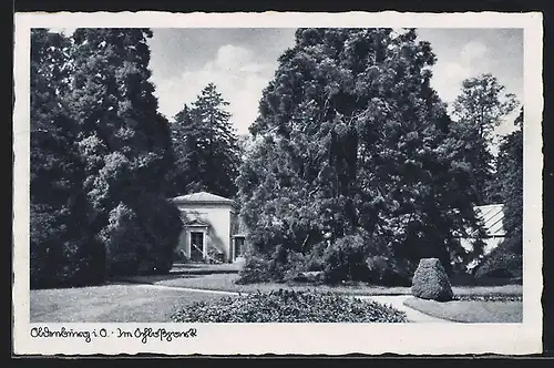 AK Oldenburg i. O., im Schlosspark