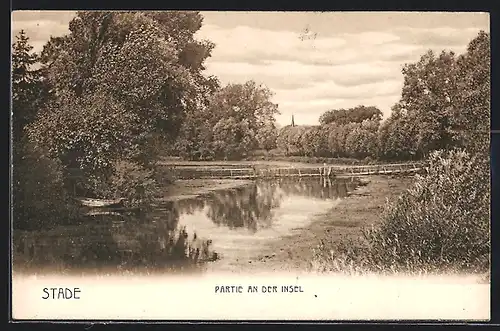 AK Stade, Partie an der Insel