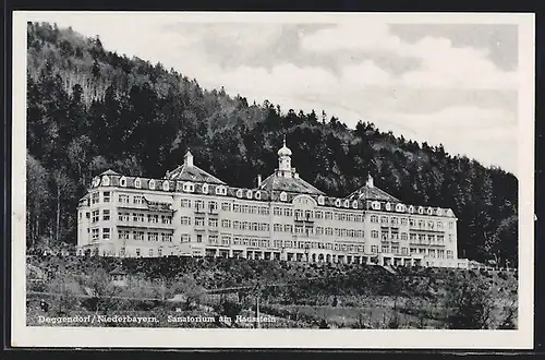 AK Deggendorf /Niederbayern, Sanatorium am Hausstein