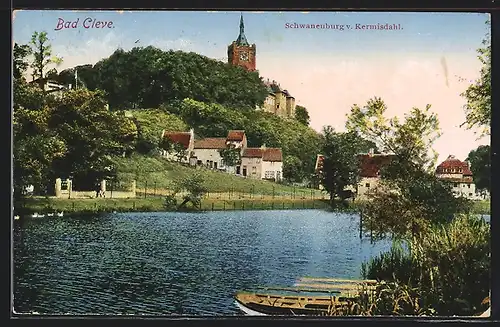 AK Bad Cleve, Schwanenburg und Kermisdahl