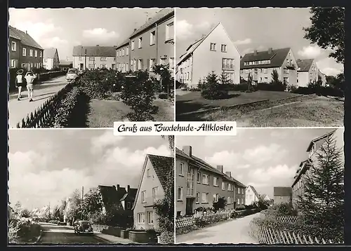 AK Buxtehude-Altkloster, Ortsansicht, Strassenpartie