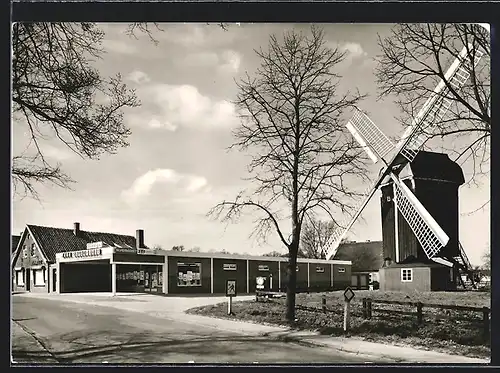 AK Dornum /Nordsee, Taddigs Supermarkt an der Ständermühle