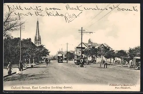 AK East London, Oxford Street, looking down