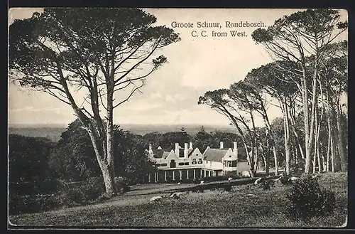AK Rondebosch, Groote Schuur, C. C. from West