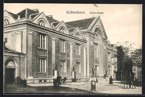 AK Kopenhagen, Universität mit Strasse