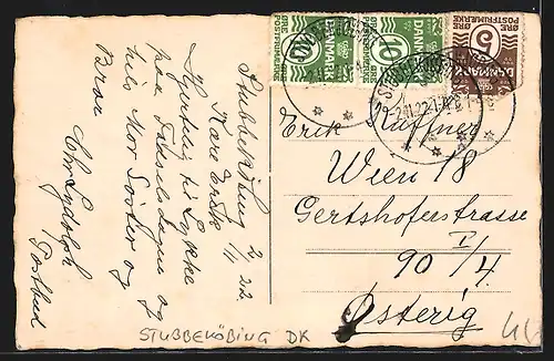 AK Stubbeköbing, Ein Bauerngehöft