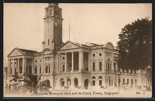 AK Singapore, Victoria Memorial Hall and its Clock Tower