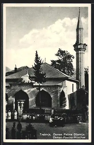 AK Trebinje, Partie an der Osman-Pascha-Moschee