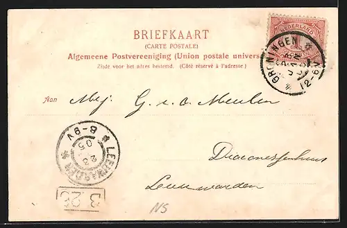 AK Groningen, Heerestraat, Strassenpartie