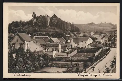 AK Valkenburg, Vergezicht op de Ruine