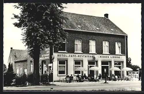 AK Belfeld, Hotel-Cafe-Rest. Midden Limburg, Rijksweg-Zuid 1