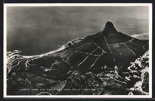 AK Lion`s Head, Lion`s Head & Table Bay from Cable Station