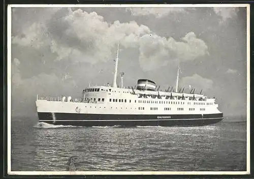AK Fährschiff Kong Frederik IX., Linie Gedser-Grossenbrode