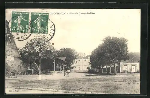 AK Boiscommun, Place du Champ-de-Foire