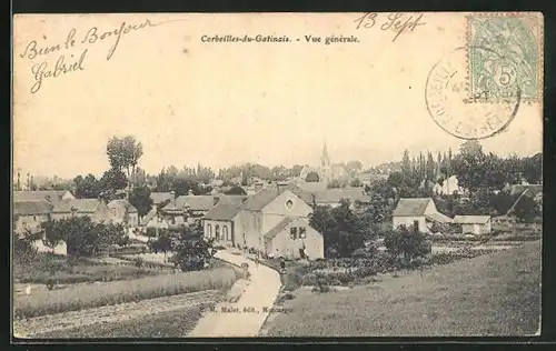 AK Corbeilles-du-Gatinais, Vue générale