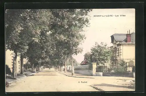 AK Bonny-sur-Loire, Les Villas