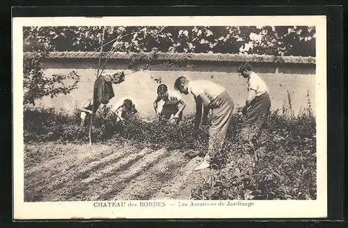 AK Château-des-Bordes, Les Amateurs de Jardinage