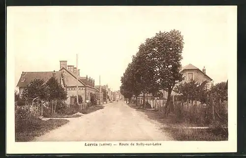 AK Lorris, Route de Sully-sur-Loire